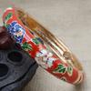 Cheongsam accessories Vintage Cloisonne Bangle Hanfu Accessories Women's Wrist Jewelry  Party
