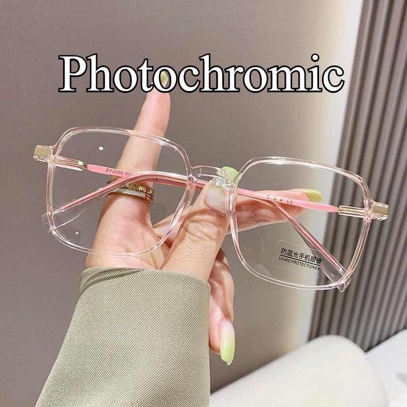 Square Anti-Radiation UV400 Replaceable Lenses Computer Glasses for Women and Men