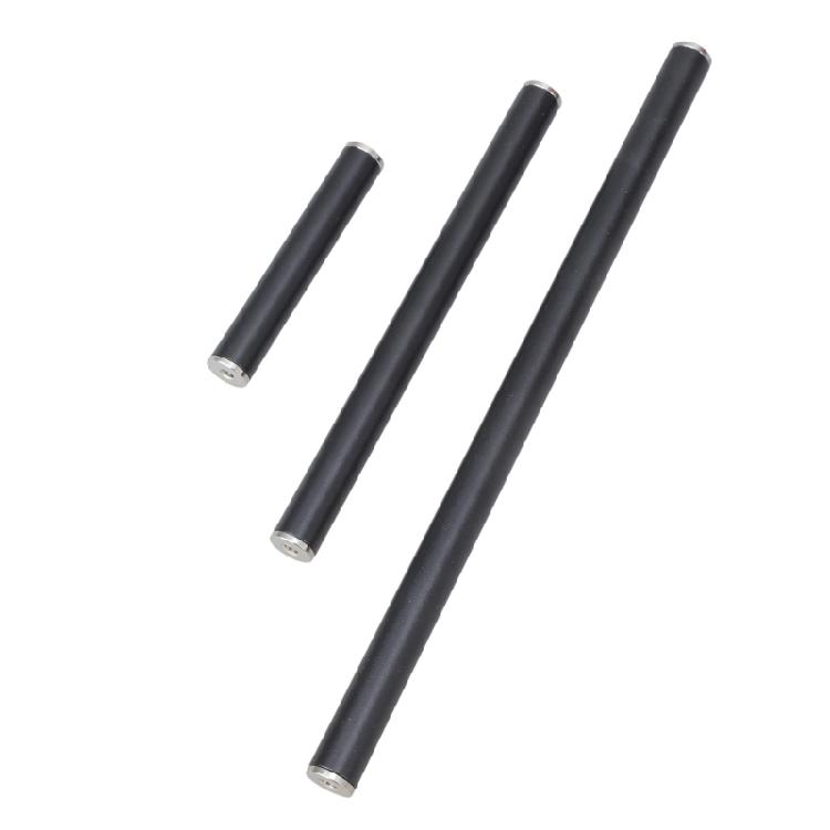 Iron Extension Rod 1/4inch Female Bottom 1/4inch Female Top Rod Tripod Extender Length for Photography Equipment