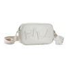 New FILA ORIGINALE PU Shoulder Bag, Crossbody Bag Women's Cloud White F13W519173FWT