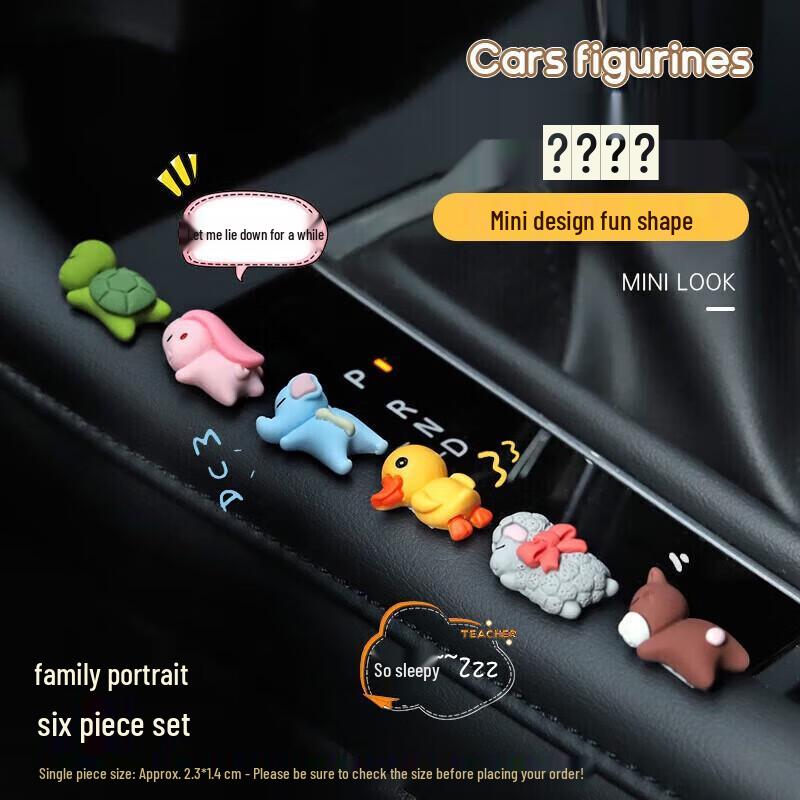 Cute Mini Animal Car Dashboard Ornaments