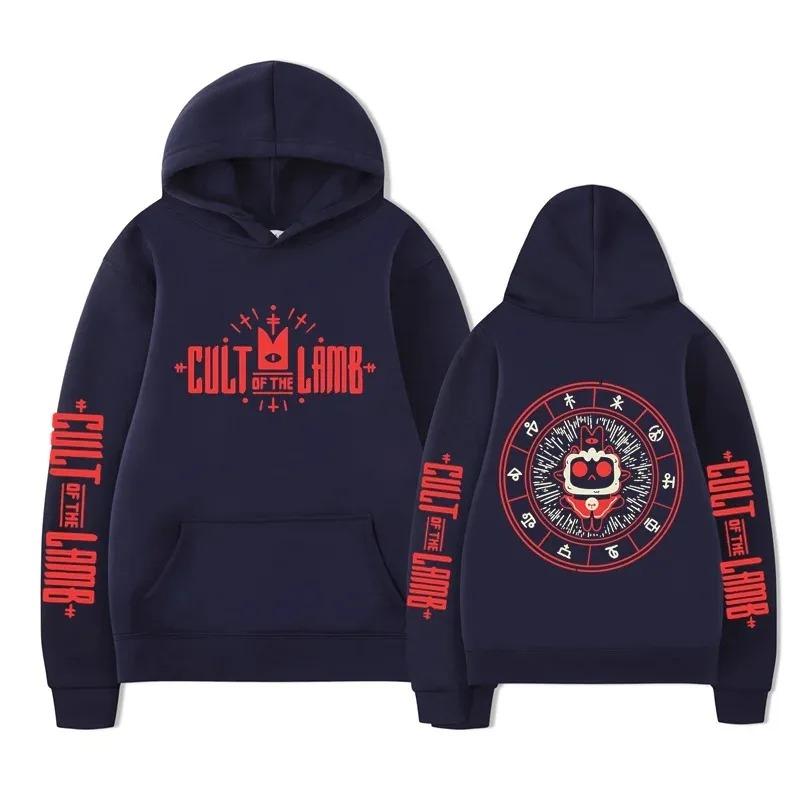 Cult Of The Lamb Hoodies Personality Clothes Oversized Unisex Sweatshirt Sports Graphic High Quality Hot Product Couples Classic