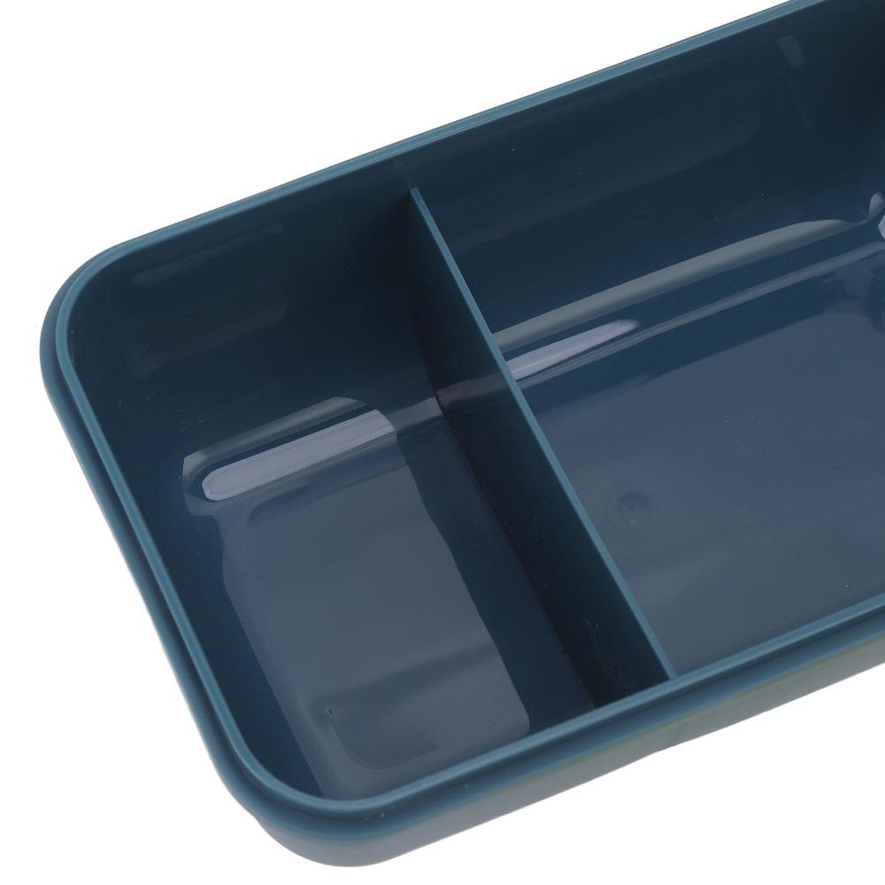 2PCS 2 Compartment Leakproof Lunch Box 1.1L Bento Lunch Box Portable Insulated Lunch Box For Travel