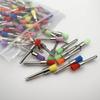 100 Bucăți/Pachet Periuțe de Lustruit Dentare Dezinfectabile Perie cu Peri de Nailon Periuțe de Lustruit Albire Dinți Periuțe Prophy Materiale Dentare