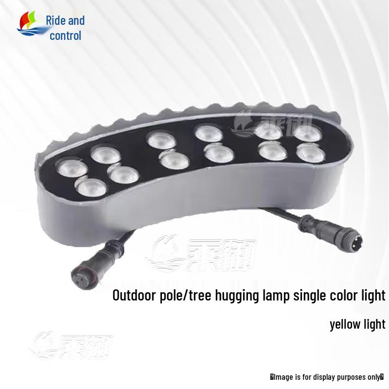 Водонепроницаемая светодиодная кольцевая подсветка для деревьев и колонн (для улицы)