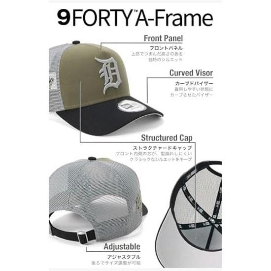 Era Mesh Cap 9FORTY-A Side Patch MLB ONSPOTZ Special Order NER37C5871 9 FORTY A-Frame Trucker CS Urban Camp
