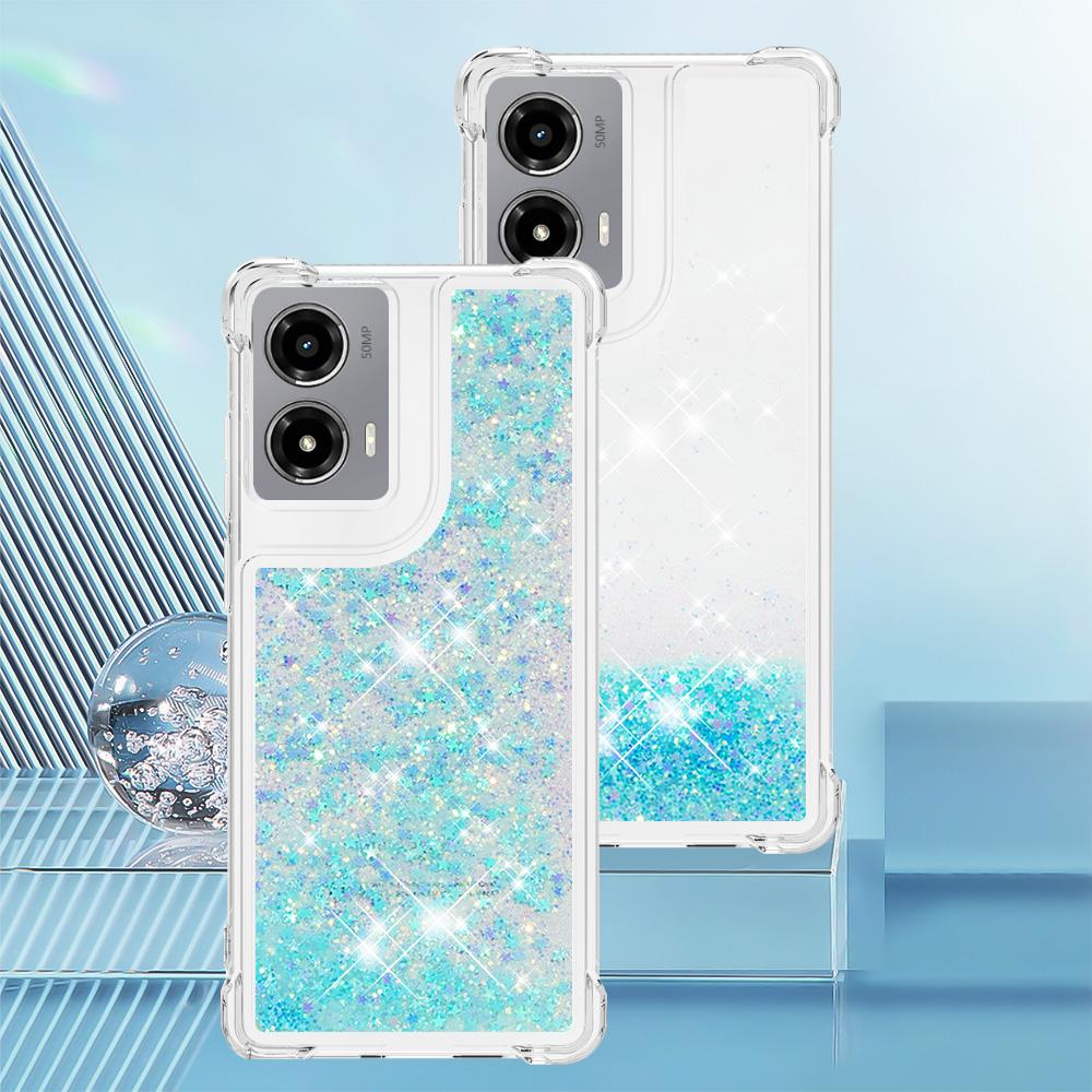 

Moto Edge Quicksand Liquid Silicone Glitter Case For Motorola Moto Edge 5g 30 Pro S Shockproof Soft Clear Cover Funda For Moto Edge 2024