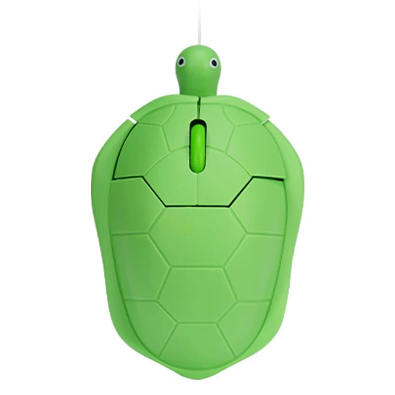 Small Turtle Mouse 2Nd Gen 3 Mode Wired Wireless 2.4G Bluetooth Chargeable Silent For Laptop Desktop Home Spoof Gift For Friend
