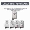 Fashion Auto Key Fob Cover Case Fit For Toyota Rav4 Voxy Corolla Noah Tarago Mark X Yaris Estima Automotive Housing Remote Mount Auto Accessories