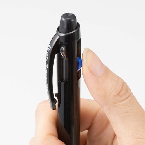 Pentel 4 Color Ballpoint Pen Vicuna 0.7mm BXC47A Black