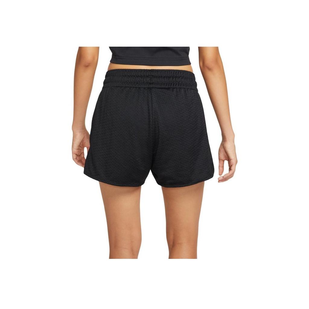New Nike Sports Shorts Women's 010 Black/Dune White IB2723-010