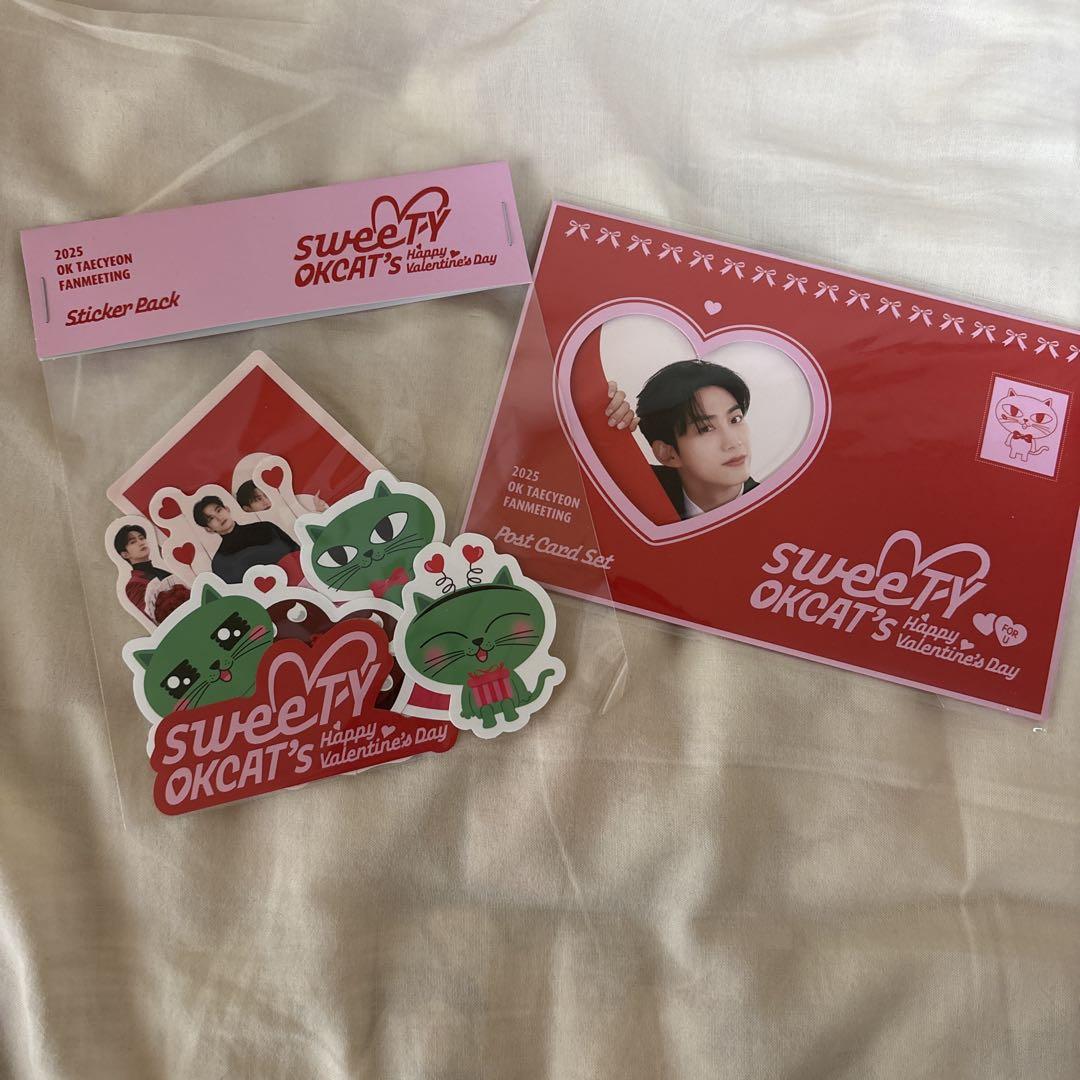 

[Б/У] 2025 Ок Тэкён Корейская встреча с фанатами Наклейка Открытка