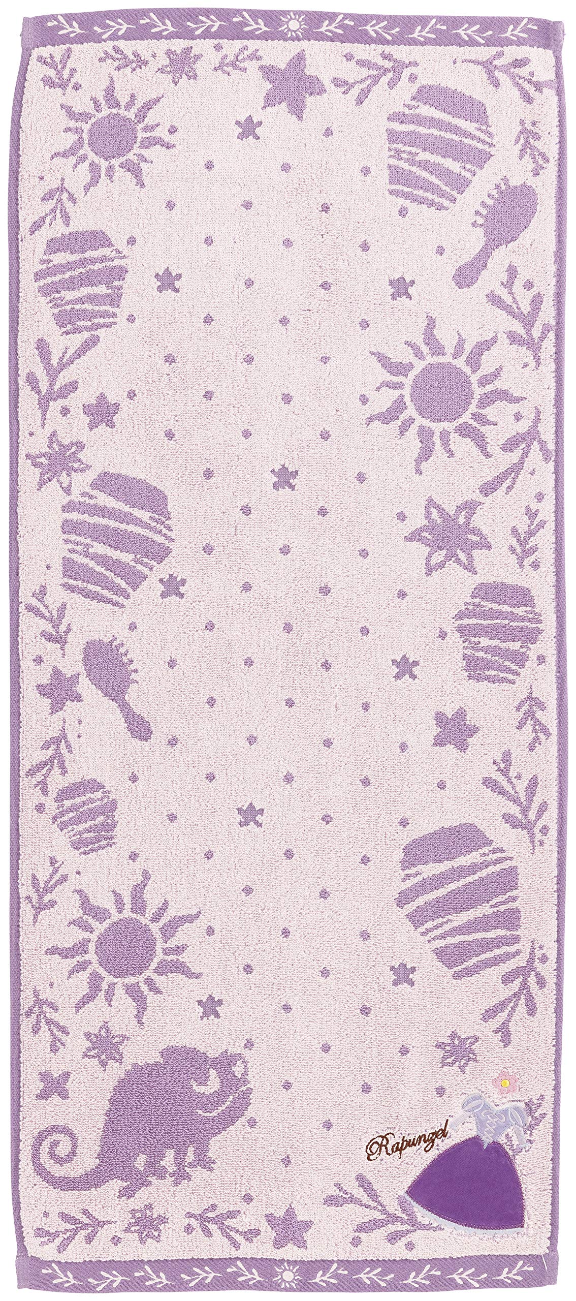 

Marushin Disney Tangled Face Towel, 34x80cm, Purple Dress with Embroidered Dress, 2005102500