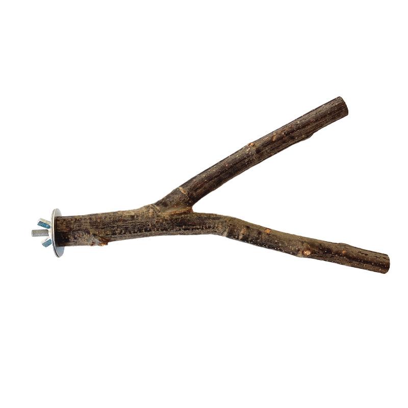 

Parrot Toys, Log Tree Branches, Bird Standing Poles, Natural Fruit Wood Tree Branches, Standing Stands, Ground Claws, Resting Wood 1-1.5cm, fork length 15cm