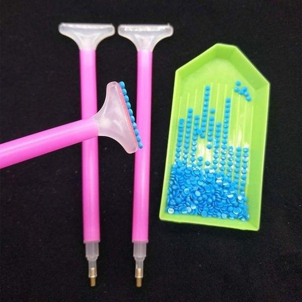 5D-Diamant-Malerei-Werkzeug-Zubehör-Set, DIY-Kreuzstich-Diamant-Malerei-Werkzeug-Set, Diamant-Malerei-Werkzeugkasten, DIY-Zubehör