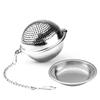New Stainless Steel Tea Infuser Teapot/Heart/Bird/Frog/Tree/Star Shaped Mesh Strainer Coffee Herb Spice Diffuser With Dish Tray