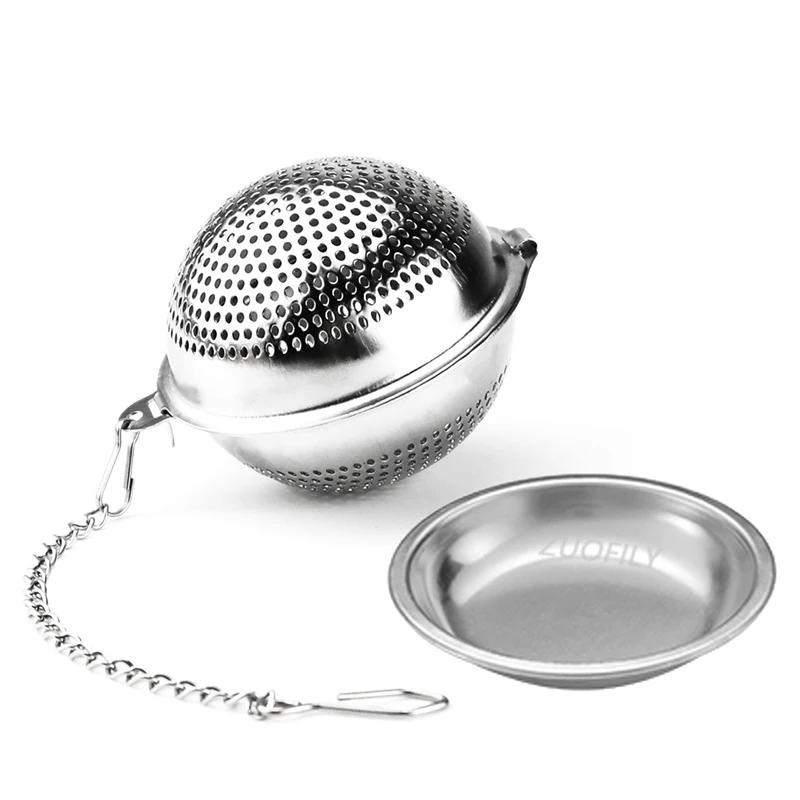 New Stainless Steel Tea Infuser Teapot/Heart/Bird/Frog/Tree/Star Shaped Mesh Strainer Coffee Herb Spice Diffuser With Dish Tray