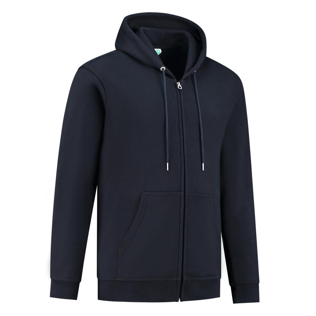 Starworld Unisex Erwachsenen schlichter Kapuzenpullover mit durchgehendem Reißverschluss