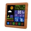 Cordless Weather Station, Color Touchscreen Weather Clock, Indoor Outdoor Thermometer Hygrometer with Remote Sensor,