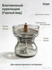 Incense stand against flying ash, aromatic sticks burner stand