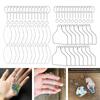 Pcs Transparent Acrylic Supplies with Hanging Hole Disc Ornament for DIY Key Making