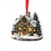 Christmas Animal and Acrylic Hanging Ornament, Holiday Decoration, 8