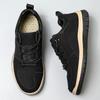 Newest Spring Casual Shoes For Men Handmade Sneakers Lace Up Man Flats Footwear