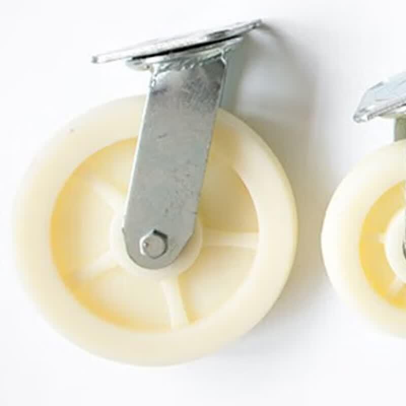 Haisidike HKZ-22 White Heavy-Duty Nylon Industrial Caster Wheel