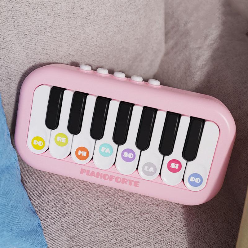 Children Multifunctional Pocket Piano Cute Pet Music Electronic Piano Baby Toy Educational Early Childhood Beginner Starter Toys