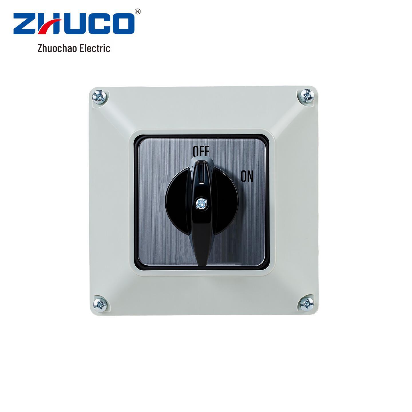 

Zhuochao SZW26-160/C06.3BF 3-Section 2-Position Universal Changeover Switch with Protective Box