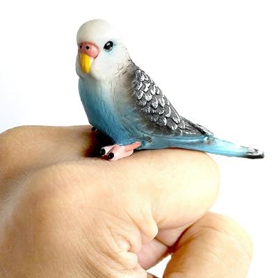 Cute Forest Parrot Mini Animal Model Miniature Landscape Ornament Garden Decor