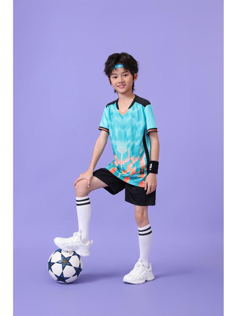 Kids' Soccer and Sports Uniform Set: Boys and Girls Team Wear for Football, Table Tennis, Badminton, Volleyball, Adult Jersey Included