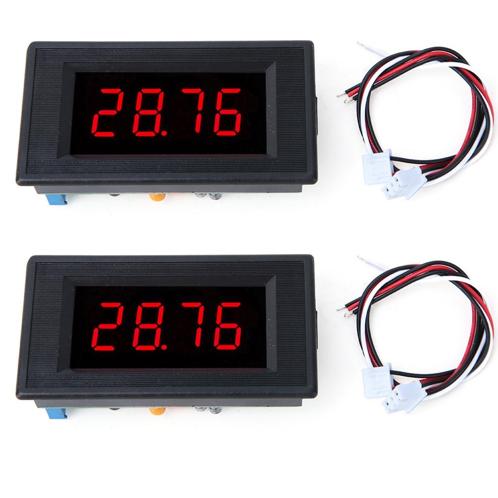 5135A DC5V High Accuracy Voltmeter 3 1/2 Digital Panel Meter with Red LED Digital Panel Meter Voltmeter Digital Voltmeter
