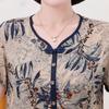 Damen Sommer Temperament Lockeres Kleid Kurzarm Bedruckt Freizeitrock