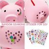 Piggy bank, unbreakable plastic money box, money box for girls and boys, medium-sized piggy banks