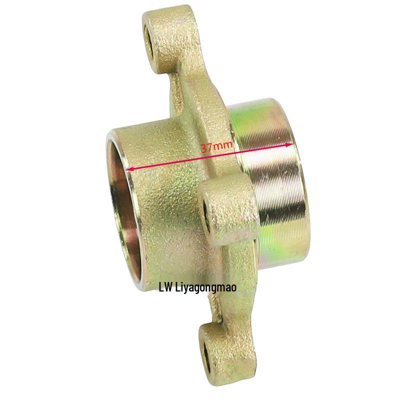 ATV GY6 Strand Go-Kart Hinterachse Kit: Enthält Achse, Ritzel, Kettenblatt, Bremsscheibe und Montagehalterung.