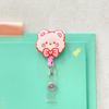 1pc Lovely Cartoon Animals Retractable Nurse Doctor Badge Reel Clips Hospital Medical Students ID Name Card Holder