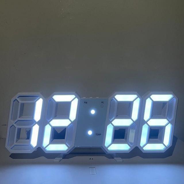 Multi-function Simple Fashion Electronic Clock Luminous Digital Clock Voice-activated Silent Alarm Clock Creative Desktop Clock
