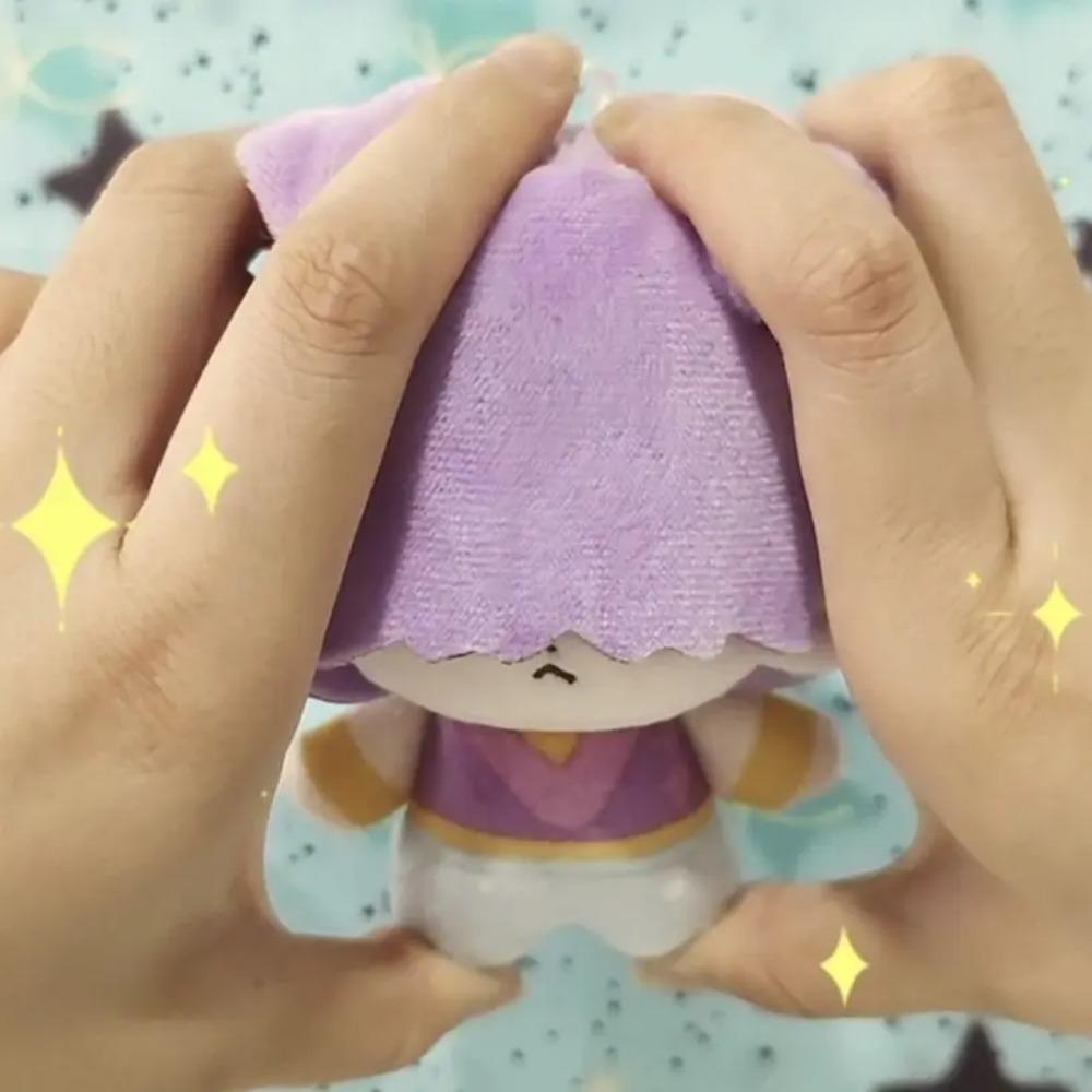 Kawaii 10cm KPop Demon Hunters Plush Toys Cute Doll Demon Saja Boys Cosplay Doll Jinu Abby Mystery Romance Baby Doll Toy Gifts