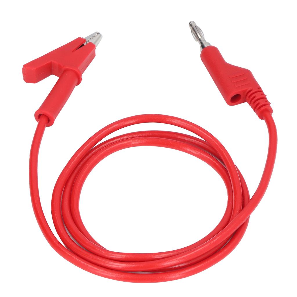   Clip Test  s Banana Plug Wire Cable Flexible for Electrical Testing J.70035‑1 4mm