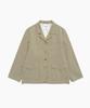 Ttudement Four Button Single Jacket Beige