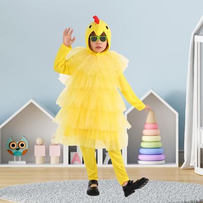 Kids Halloween Costume Chicken Outfit for Festival Stage Performance Party