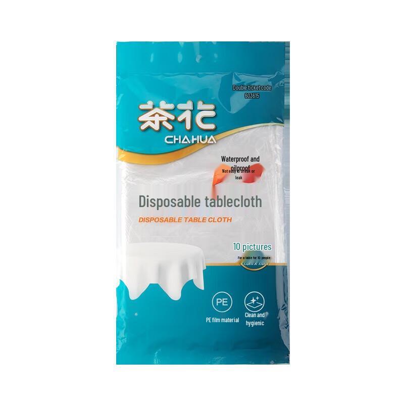 Chahua Disposable Plastic Tablecloth