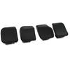 4pcs Back Button Shielding Easy Installation Gaming Skins Ventilation Friendly Consoles Decals Game Spare For R36S Gaming
