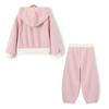 Montagut Girls' Hooded Sweatshirt & Jogger Set