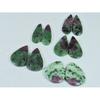 Natural Ruby Zoisite Matched Pair Pear Cabochon Loose Gemstone 05 Pair Lot C-2030
