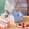 Reusable Ice Cream Popsicle Mold Creative Design Popsicle Mold Cube Tray Homemade Ice Box  Summer