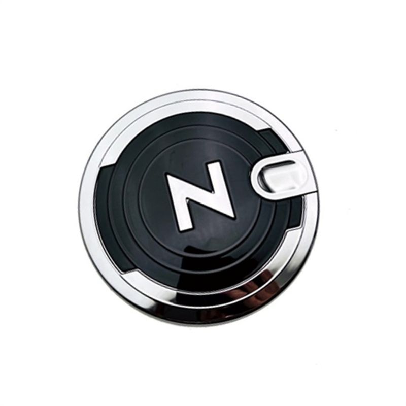 A30F-Fuel Tank Cover Oil Gas Cap Fuel Filler Door Trim Cover Decal Sticker For Honda N-BOX JF5 JF6 2023 2024 чёрный