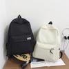 Simple Japanese backpack female simple outdoor leisure student schoolbag male high school student Baigou