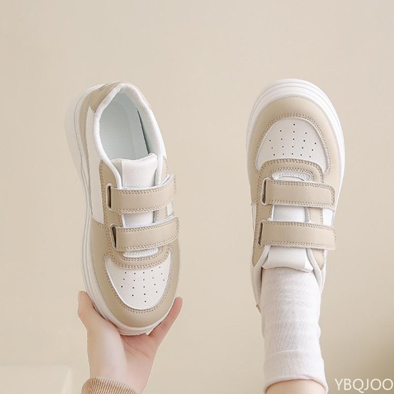 Spring Autumn New Sports Leisure White Shoes for Female Students Versatile Simple Comfortable Durable Board Shoes